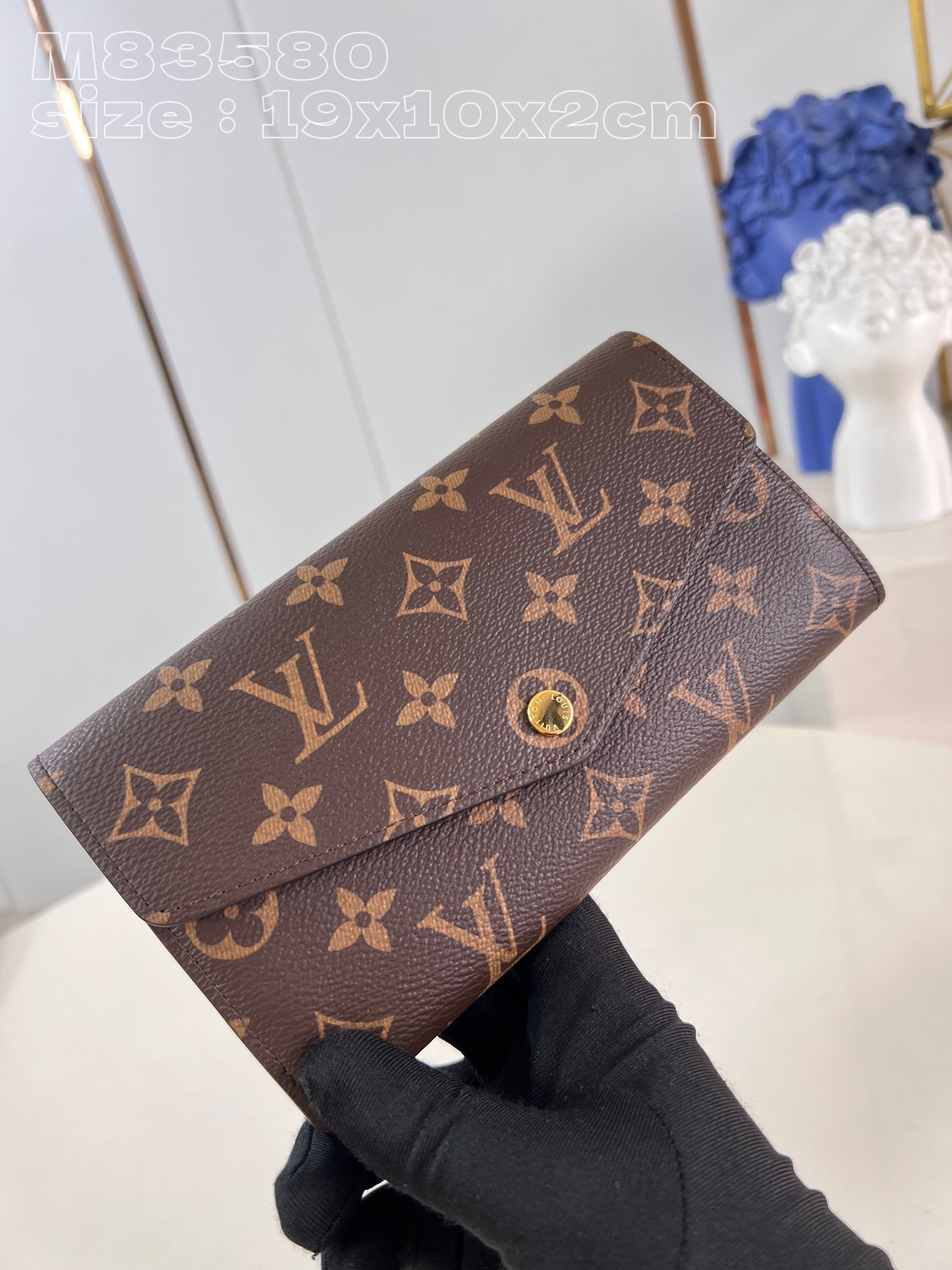 l0*is V*t0n sarah wallet-19*10.5*2cm