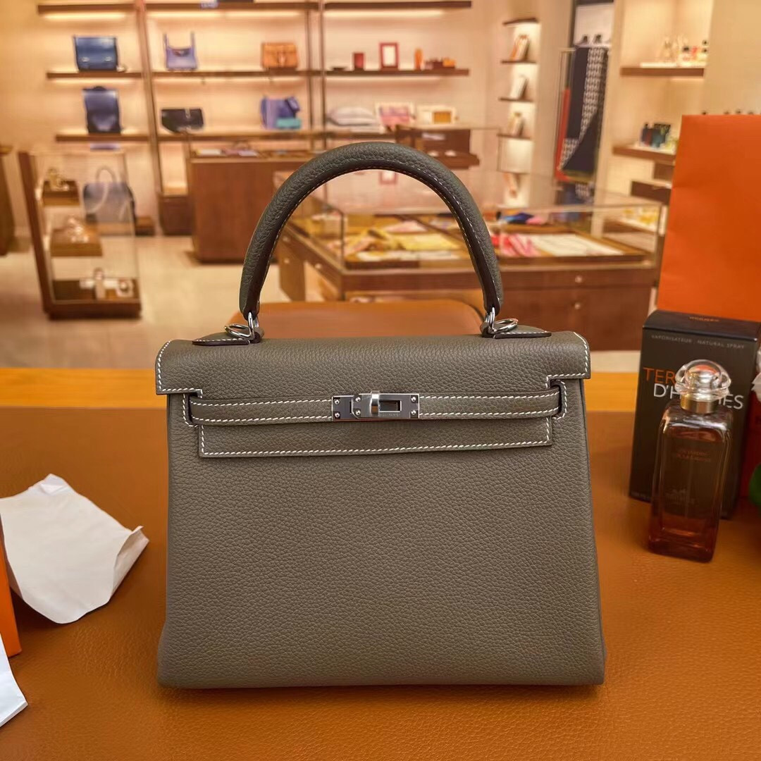 H**mes kelly 25cm all handmade togo leather