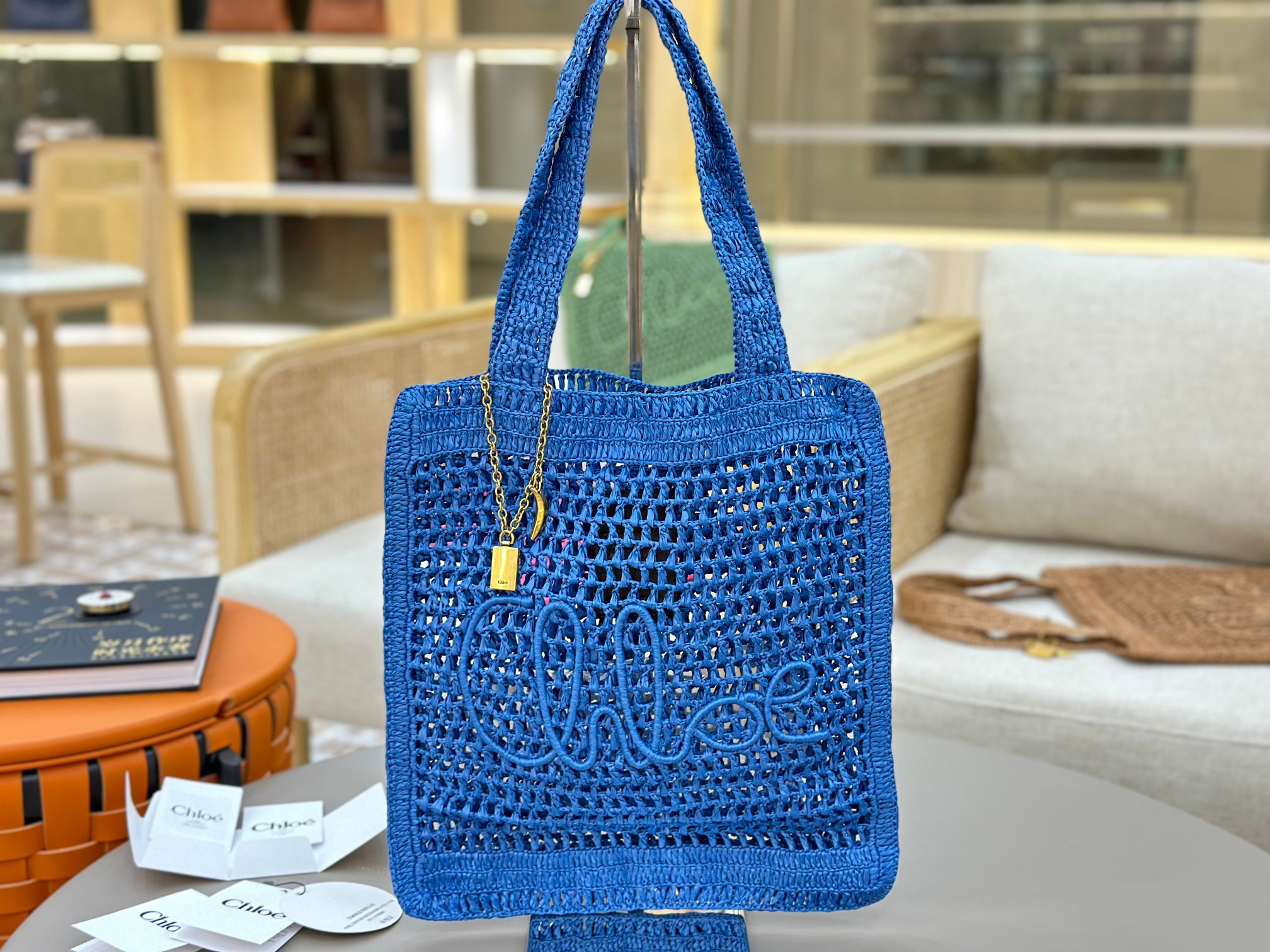 Chloe 25S summer banana tote - 37*33CM