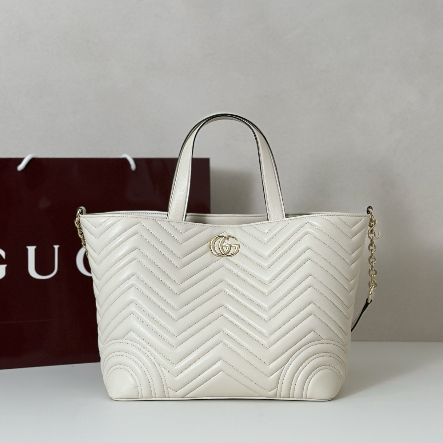 G*u*i betty medium tote bag - 28(39)*24*16cm